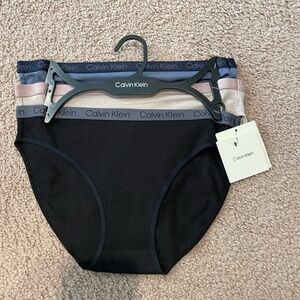 CALVIN KLEIN 3pcs Cotton Modal Blend Underwear